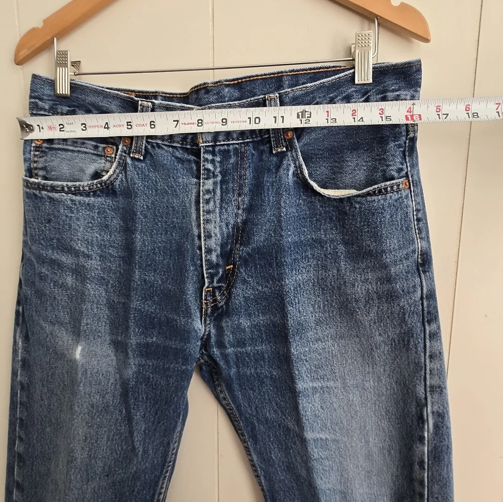 Levi's 505 Classic Straight Denim Jeans-SZ 33w